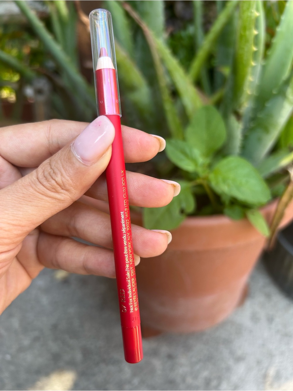 Estee Lauder Red Lip Liner Pencil